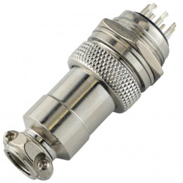 Авиационный разъем GX20 8Pin (штекер+гнездо)