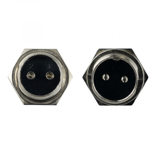 Авиационный разъем GX16 2Pin (штекер+гнездо)