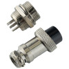 Авиационный разъем GX16 6Pin (штекер+гнездо)