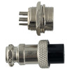 Авиационный разъем GX16 6Pin (штекер+гнездо)