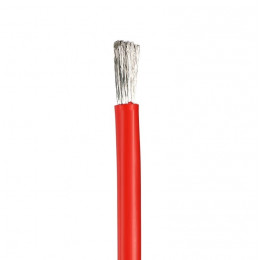 Силиконовый медный провод 24 AWG красный
