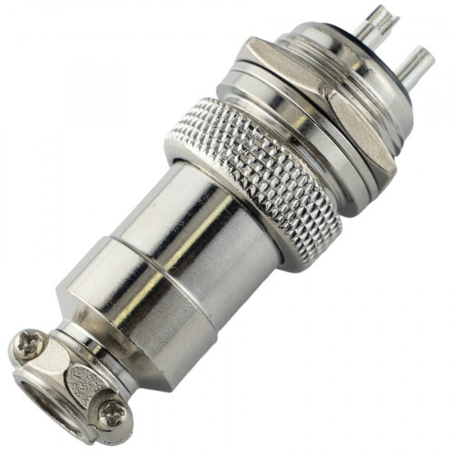 Авиационный разъем GX20 3Pin (штекер+гнездо)
