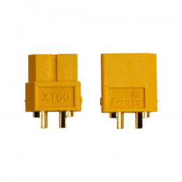Силовой разъем Amass XT60-F + XT60-M (Мама-Папа) 60A 500В