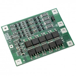 Плата защиты батареи BMS 4S, 40A для Li-ion