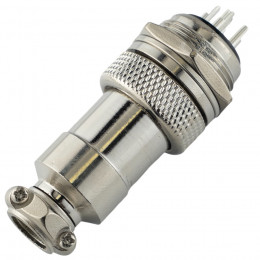 Авиационный разъем GX20 6Pin (штекер+гнездо)