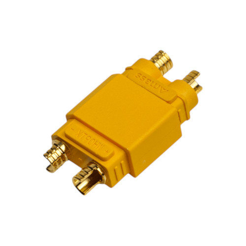 Силовой разъем Amass XT90HW-F + XT90HW-M (Мама-Папа) 90A 500В