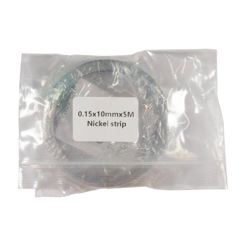 Никелевая стальная лента 0.15*10мм (5 метров)