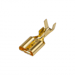 Клемма плоская 6.3мм (F) - 100 шт