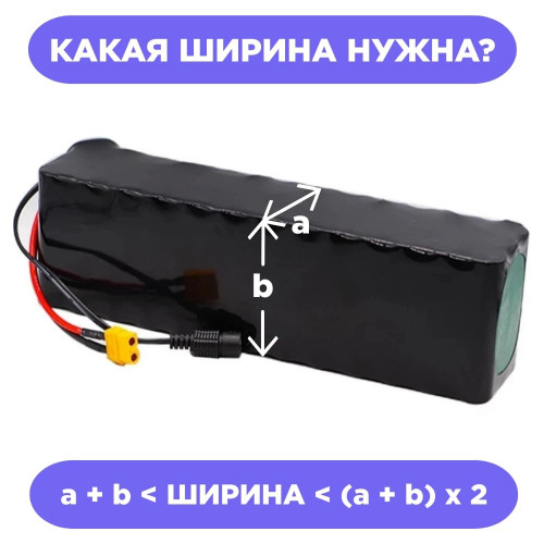 Термоусадочная трубка 50ММ (Черная)