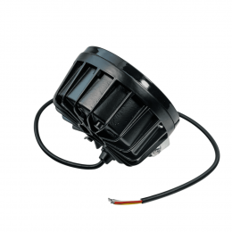 Линзовая LED фара (круглая, 3 диода) 12-80V