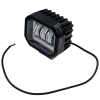 Линзовая LED фара (квадратная, 3 диода) 12-80V