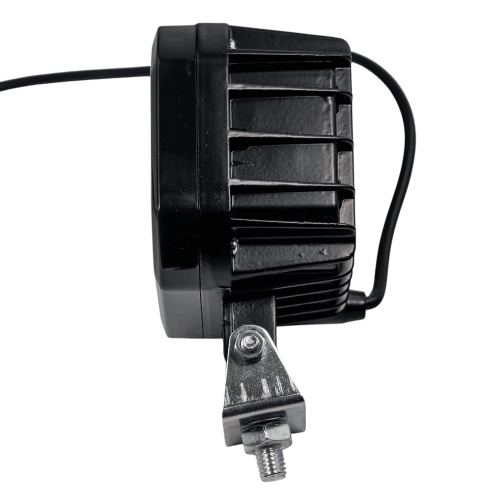 Линзовая LED фара (квадратная, 3 диода) 12-80V