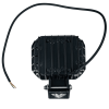 Линзовая LED фара (квадратная, 3 диода) 12-80V