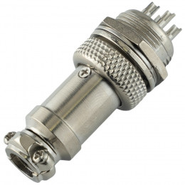 Авиационный разъем GX16 4Pin (штекер+гнездо)