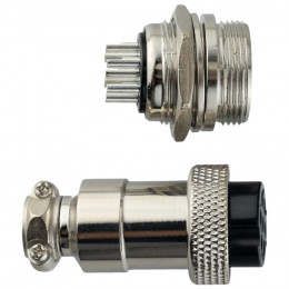 Авиационный разъем GX20 7Pin (штекер+гнездо)